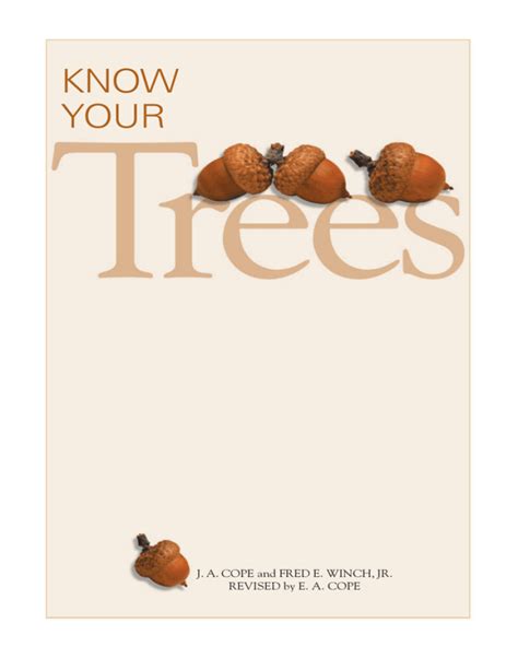 Know Your Trees Wart