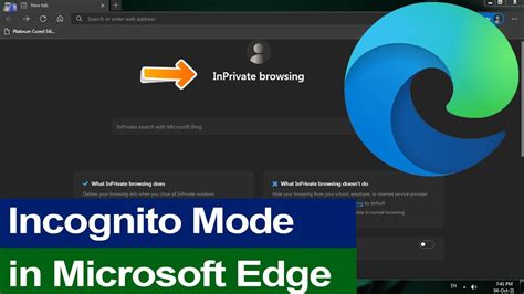 How To Use Incognito Mode In Microsoft Edge Browse Inprivate In