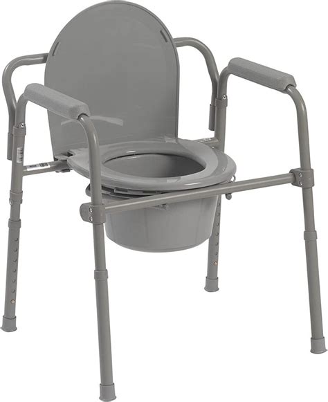 Carex 3 In 1 Folding Bedside Commode