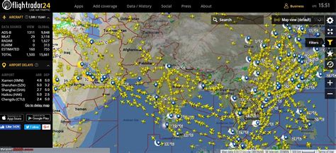 Track air traffic in real time from all around the world! FlightRadar24 - Live Flight Tracker. My experience as a ...
