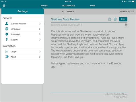 Swiftkey Note Brings Robust Predictive Typing To Ios Pictures Cnet