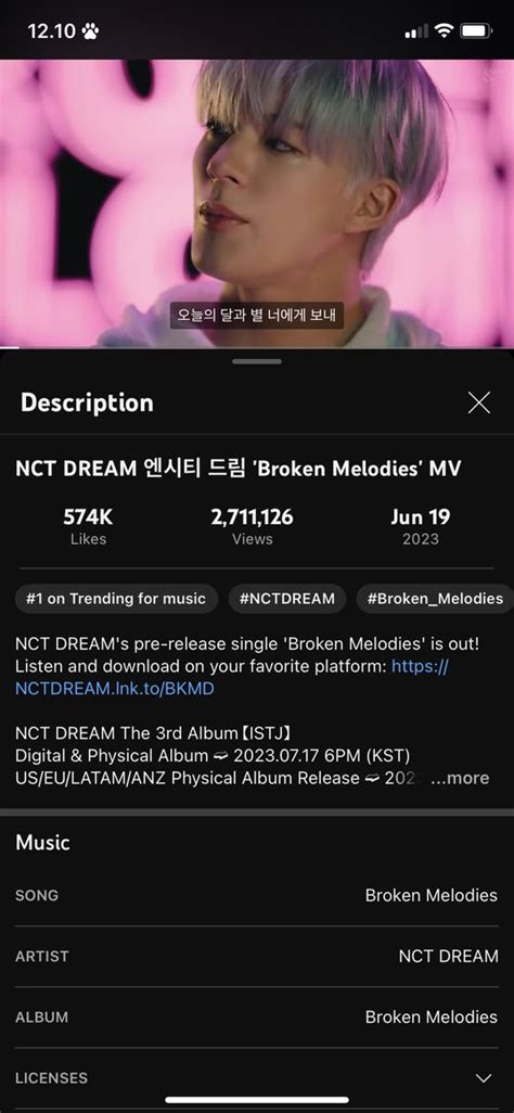 Istj 🔜 On Twitter Broken Melodies Streaming Party Dont Break The