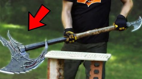 Top UNBELIEVABLE Real Life Weapons From SKYRIM Skyrim Real Life Weapons YouTube
