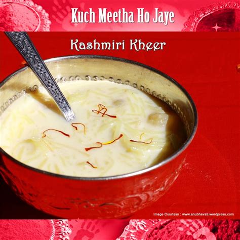 Kashmiri Kheer Wonderchef Blog Dessert Recipes Navratri Recipes Indian Desserts