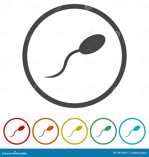 Sperm Sign Icon Fertilization Or Insemination Symbol Stock Vector Illustration Of Fertility