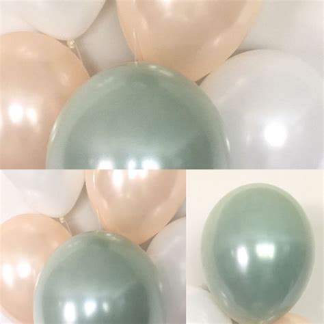 Pin On Sage Green Party Balloon Decorations Garland