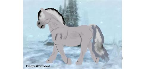 Grey Fjord Star Stable Edit By Horselineartdrawing On Deviantart