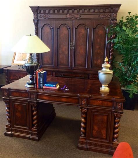 Stop by today and envision your ideal space! Executive desk set. | Executive desk set, Desk set, Furniture