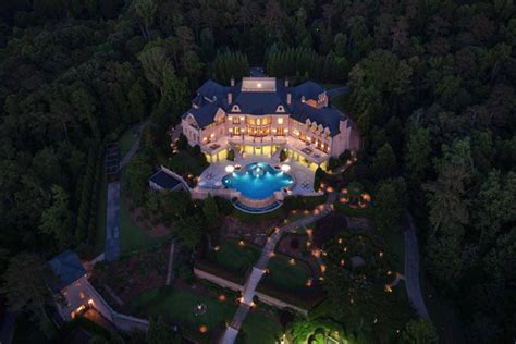 Estate Of The Day 25 Million Spectacular Gated Mansion In Atlanta