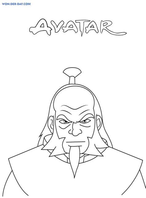 Avatar The Last Airbender Coloring Pages Printable Coloring Pages