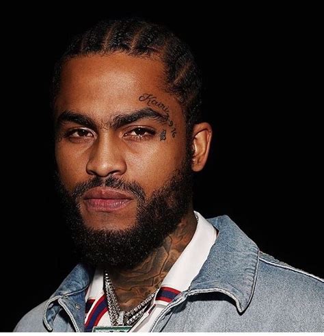 Dave East 💙 Rapper Daveeast Tattoos Offwhite Pinterestdee Gorgeous