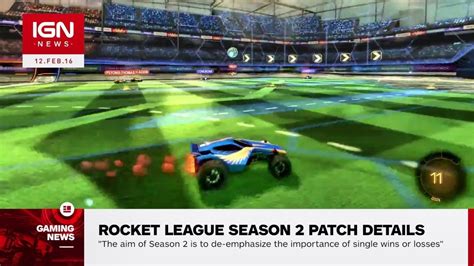 Rocket League Season 2 Patch Introduces New Ranking System Ign