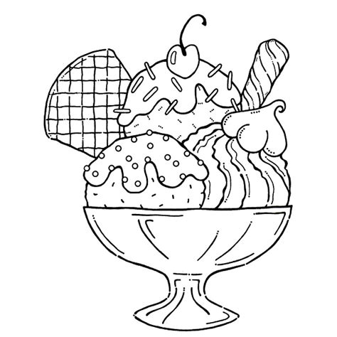 Free Printable Ice Cream Coloring Pages For Kids