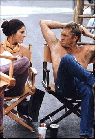 Steve Mcqueen Ali Mcgraw During The Getaway As Doc Mccoy