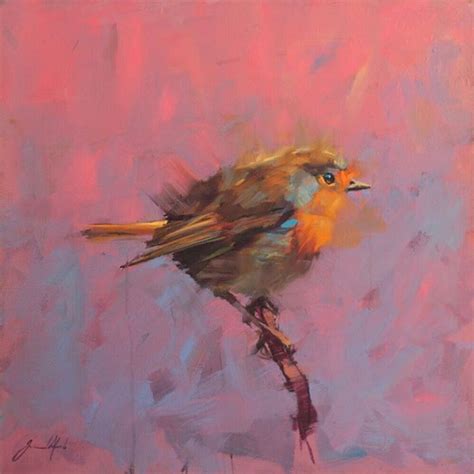 Vibrant Bird Paintings Capture The Beauty Of Feathered Friends In