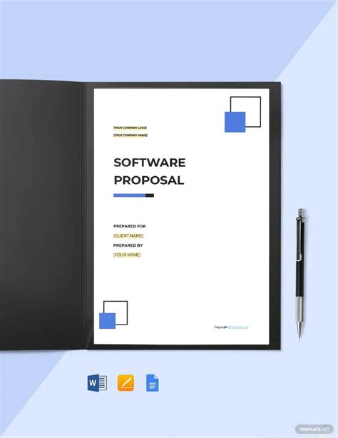 Software Proposal Template In Word Free Download