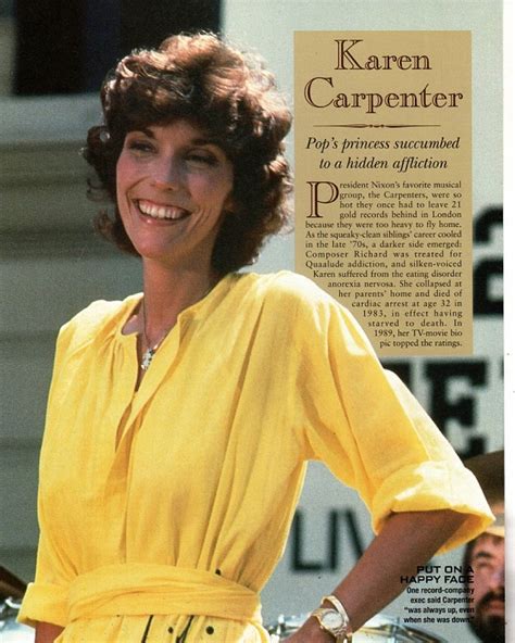 Karen Anne Carpenter March 2 1950 February 4 1983 Karen Carpenter