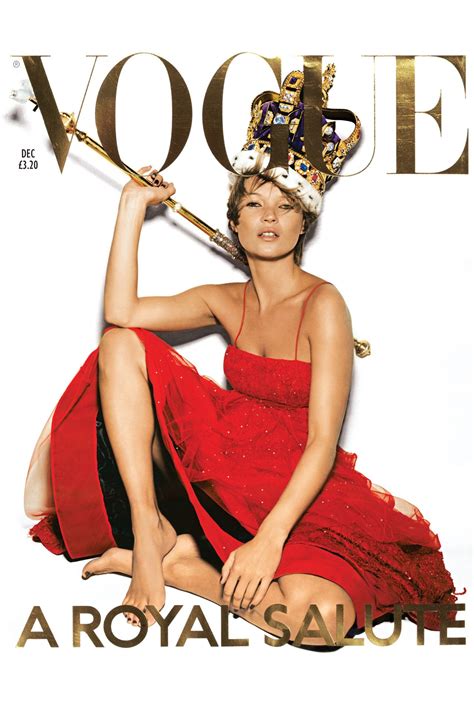 The December 2001 Cover Featuring Kate Moss Makes The Shortlist British Vogue British Vogue