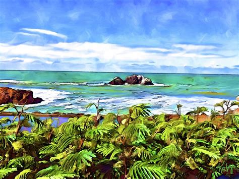 Point Lobos Painting By Kathy Symonds Fine Art America