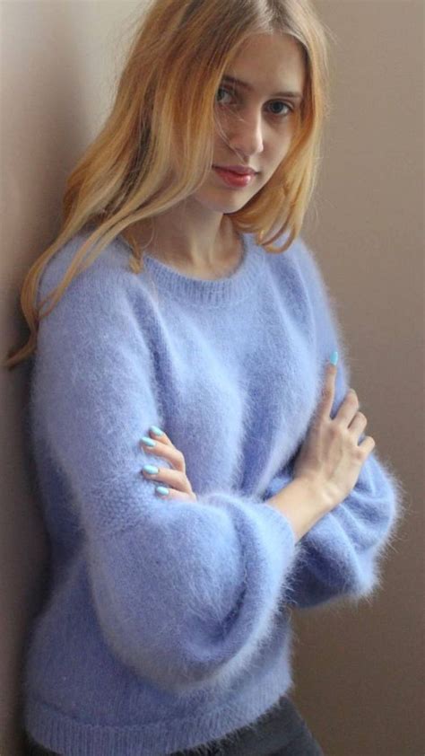 Angora Fluffy Angora Angora Sweater Sweaters