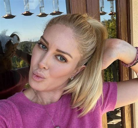 Heidi Montag Eats Uncooked Bison Heart As Part Of Her Raw Meat Diet