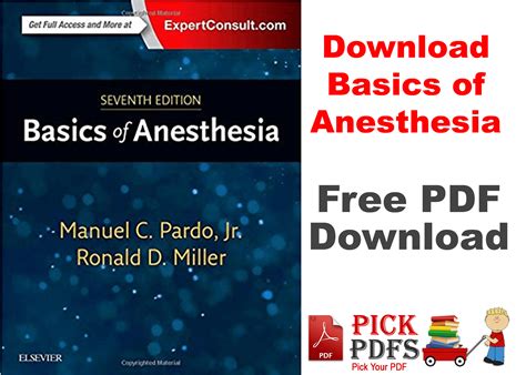 Basics Of Anesthesia By Millar 7th Edition Pdf Download Book Pick Pdfs