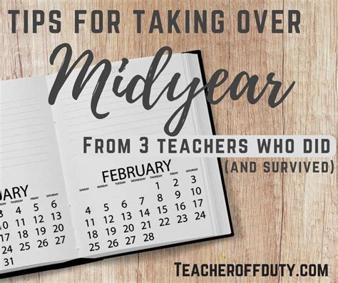 tips for taking over midyear teacher off duty first year teachers substitute teacher tips
