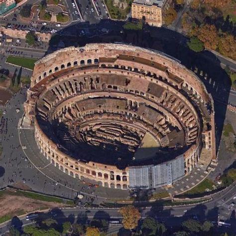 colosseum  rome italy google maps
