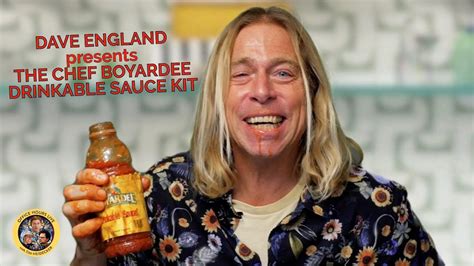 Dave England Presents Chef Boyardee Drinkable Sauce Kit Best Of Office