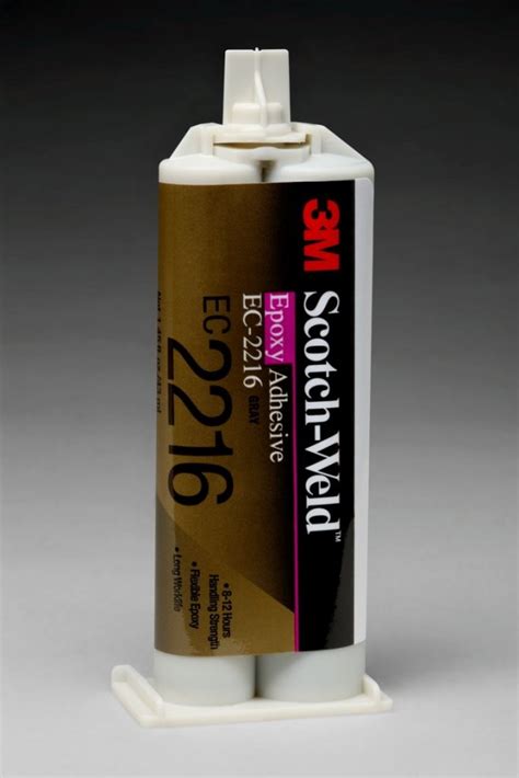 3m Scotch Weld Epoxy Adhesive Ec 2216 Gray 43 Ml 12 Per Case