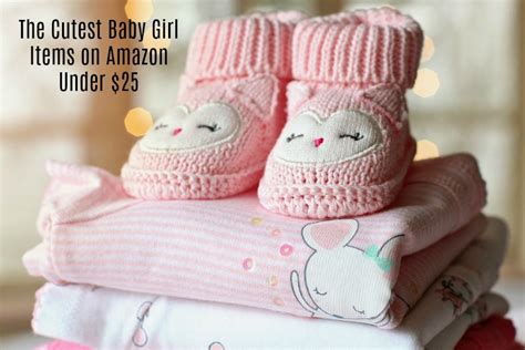 The Cutest Baby Girl Items On Amazon Under 25