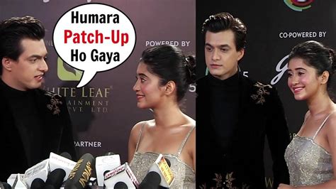 Shivangi Joshi And Mohsin Khan Together After Breakup At Zee Gold
