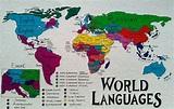 World Languages Map - Etsy