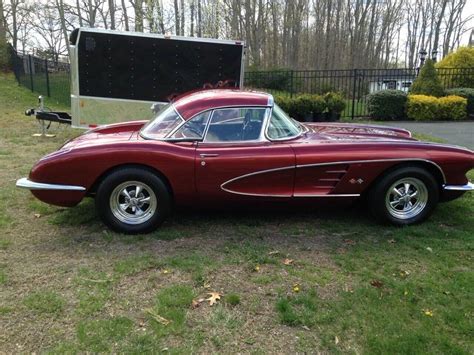 1960 Corvette Candy Apple Red Priced To Sell 500 Miles