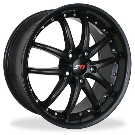 Corvette Sr1 Performance Wheels Apex Series Semi Gloss Black