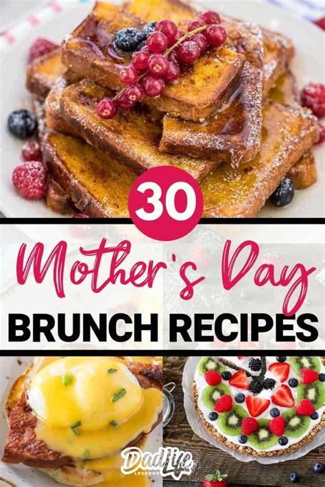30 Easy Mothers Day Brunch Recipes Brunch Recipes Recipes Mothers