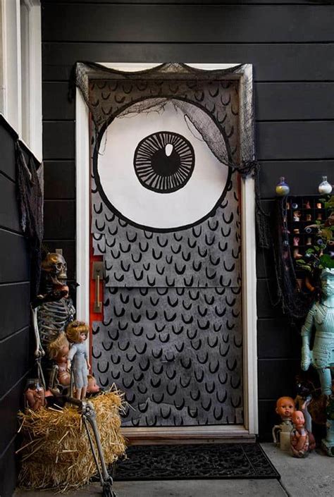 Halloween Door Decorations Easy Halloween Decor Ideas