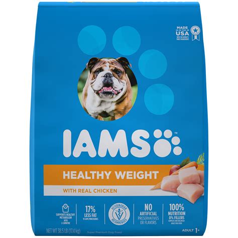 Iams Proactive Health Adult Healthy Weight Dry Dog Food Chicken 385
