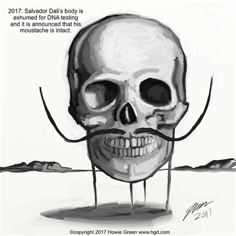 Salvador Dali Skull Drawing Doodle See More Of My Art At W Flickr