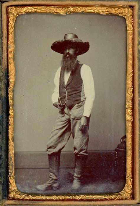 Western Frontier Cowboy Tintype Tintype Westerns Dude
