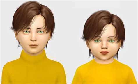 Sims 4 Toddler Cc Hair Alpha