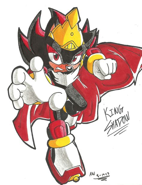 Sonic Oc King Shadow By Armpit Warrior On Deviantart