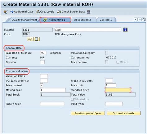 Sap Mm Create Material Master Record Material Codes In Sap