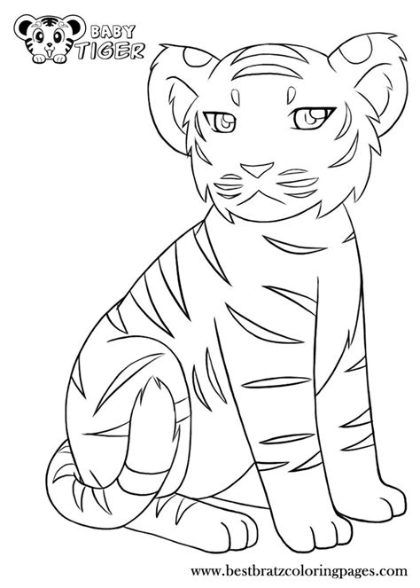 Fantastic old car coloring pages picture inspirations. Baby Tiger Coloring Pages - Coloring Home