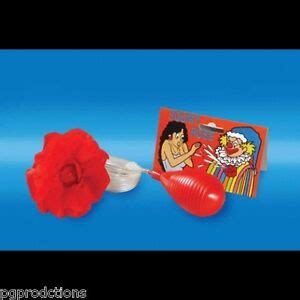Squirting Red Rose Flower Joke Clown Costume Trick Prank Squirts Water Gag Gift Ebay