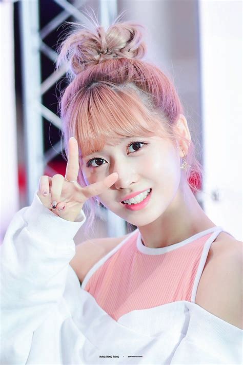 161102 Pink Hair Momo Hirai Momo