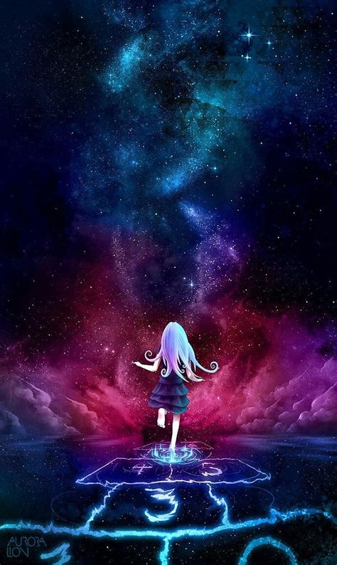 Paylaşılan anime kız Galaksi Kız HD telefon duvar kağıdı Pxfuel