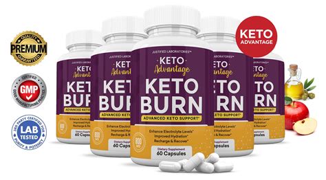 5 Pack Keto Advantage Keto Burn Pills Includes Apple Cider Vinegar Gobhb 300 Capsules