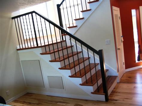 Materials used include pure aluminum, stainless steel, pvc and rigid glass. Solid Indoor Stair Railing Kits Lowes — Home Decor