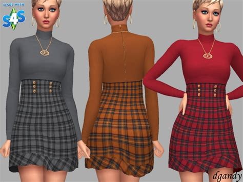 Rena Dress By Dgandy At Tsr Sims 4 Updates